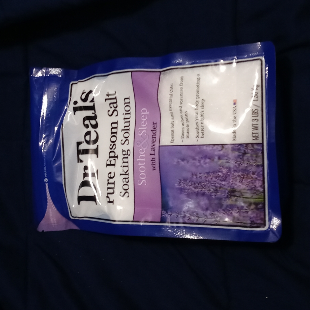 Dr teal epson salt lavander